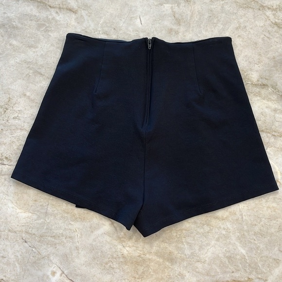 Altar’d State High Waisted Mini Skort | Black | Extra Small - Picture 6 of 14